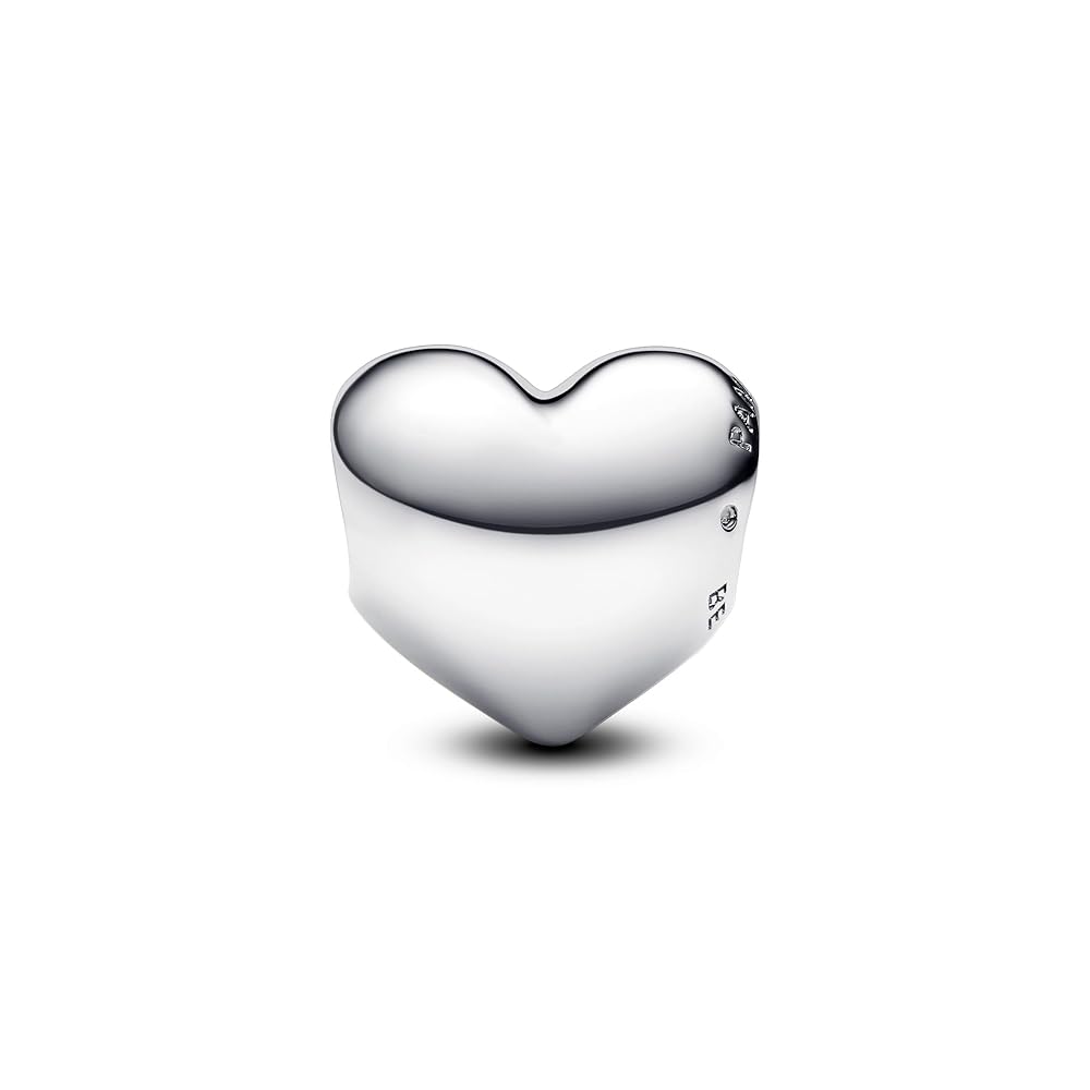 Pandora スウェーデン限定チャーム シルバー ハート PANDORA チャーム Be Love エングレイバブル ハート シルバー